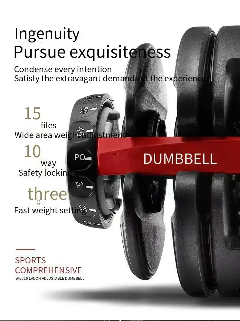 Adjustable Dumbells