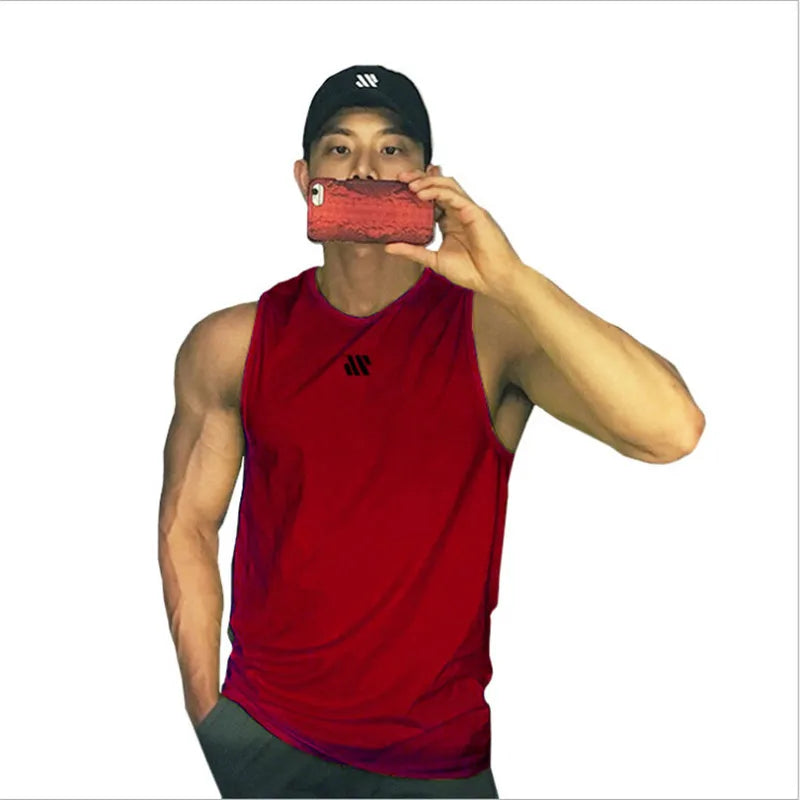 Mens fitness gyms Tank top