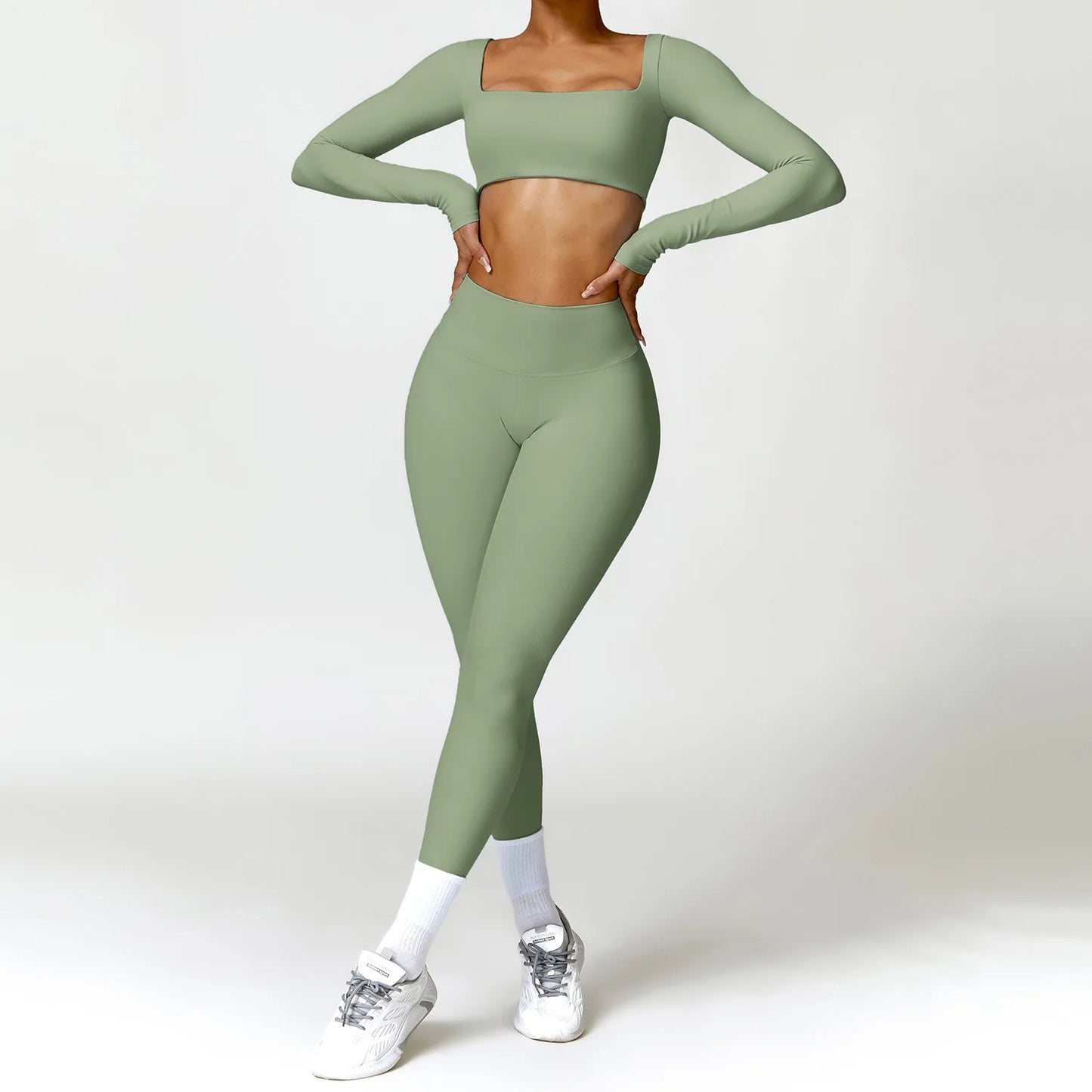 2PCS Yoga Suit Sports Set Women
