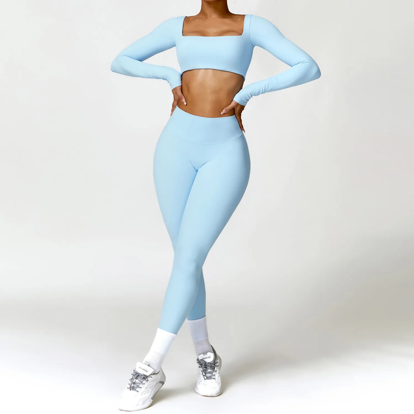 2PCS Yoga Suit Sports Set Women