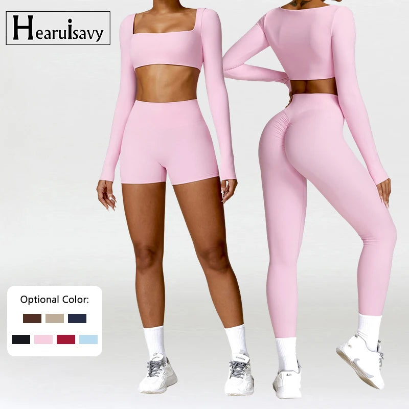 2PCS Yoga Suit Sports Set Women