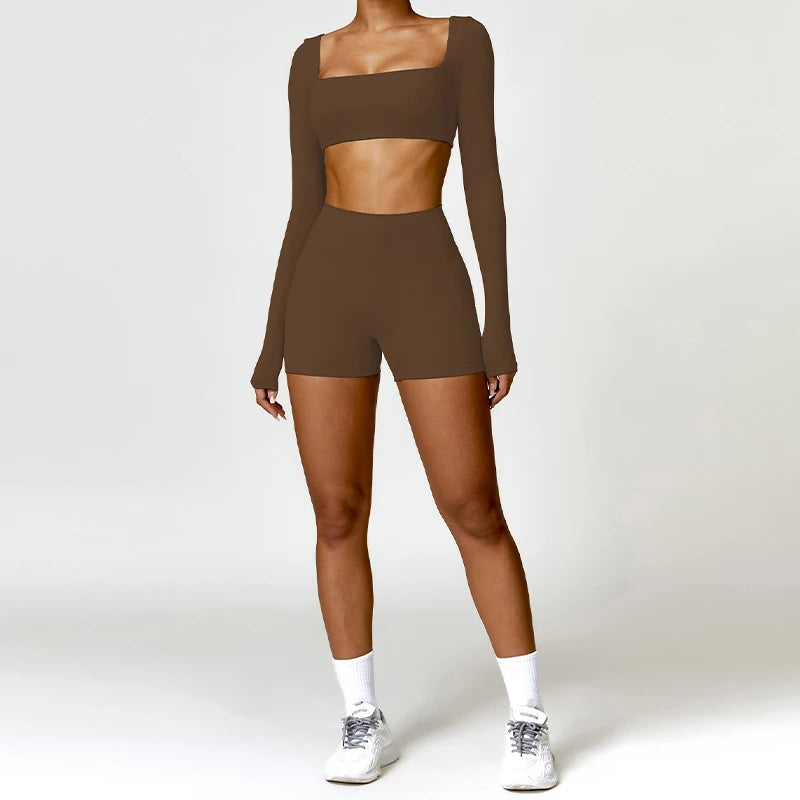 2PCS Yoga Suit Sports Set Women